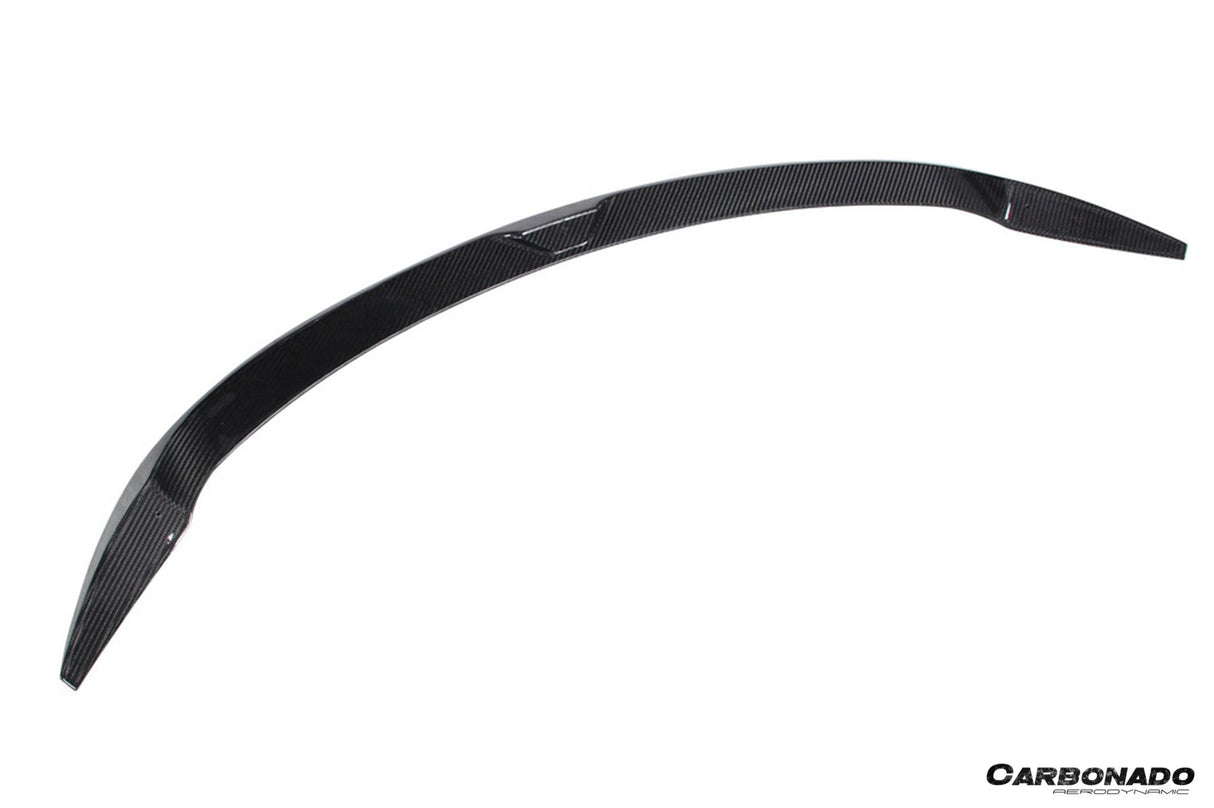 2020-2024 Tesla Model Y AD Style Autoclave Carbon Fiber Fiber Trunk Spoiler