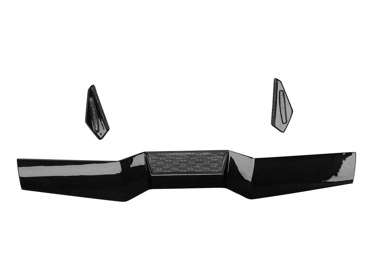 2020-2025 BMW F96 X6M   G06 X6 AD Style Dry Carbon Fiber Roof spoiler