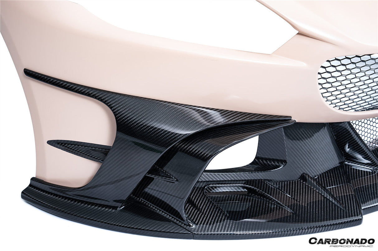 2020-2026 Ferrari ROMA Msy Style Portion Autoclave Carbon Fiber Front Bumper