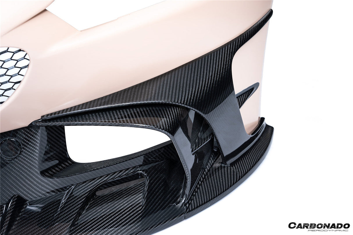 2020-2026 Ferrari ROMA Msy Style Portion Autoclave Carbon Fiber Front Bumper
