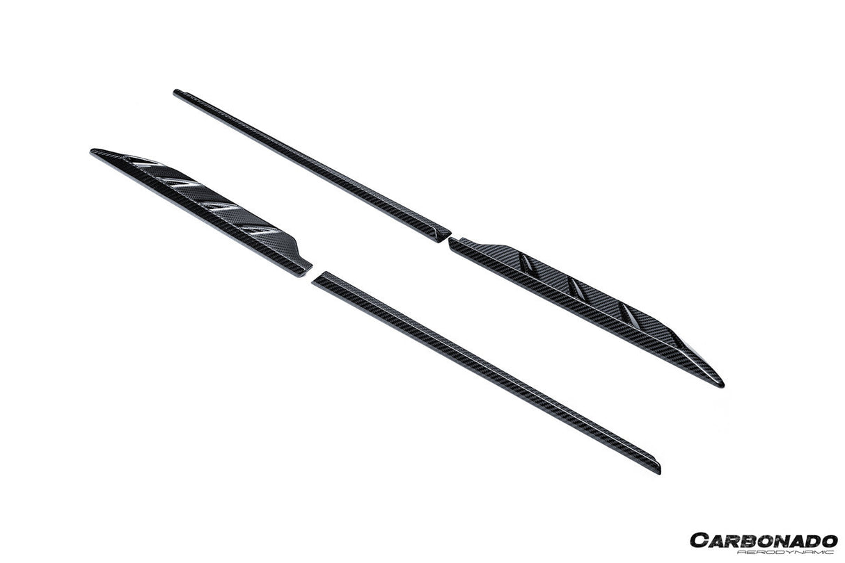 2020-2026 Ferrari ROMA Msy Style Autoclave Carbon Fiber Front Fender Trims