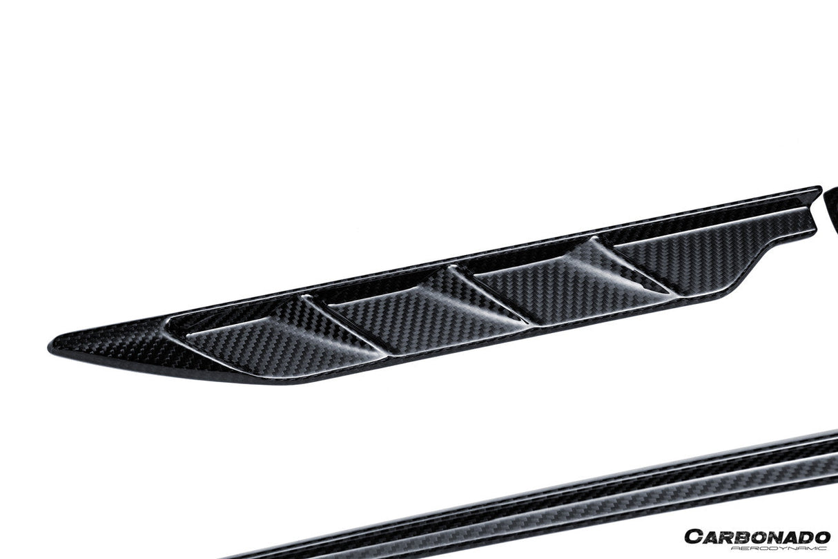 2020-2026 Ferrari ROMA Msy Style Autoclave Carbon Fiber Front Fender Trims