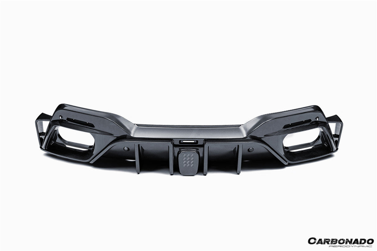 2020-2026 Ferrari ROMA Msy Style Autoclave Carbon Fiber Rear Diffuser