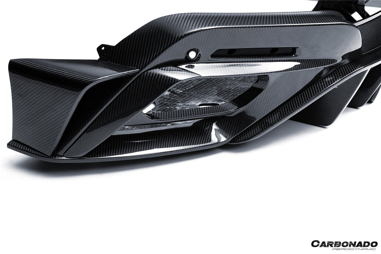 2020-2026 Ferrari ROMA Msy Style Autoclave Carbon Fiber Rear Diffuser