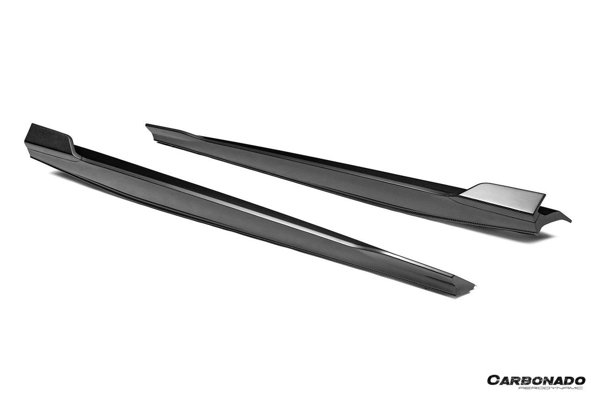 2020-2026 Ferrari ROMA Msy Style Autoclave Carbon Fiber Side Skirts