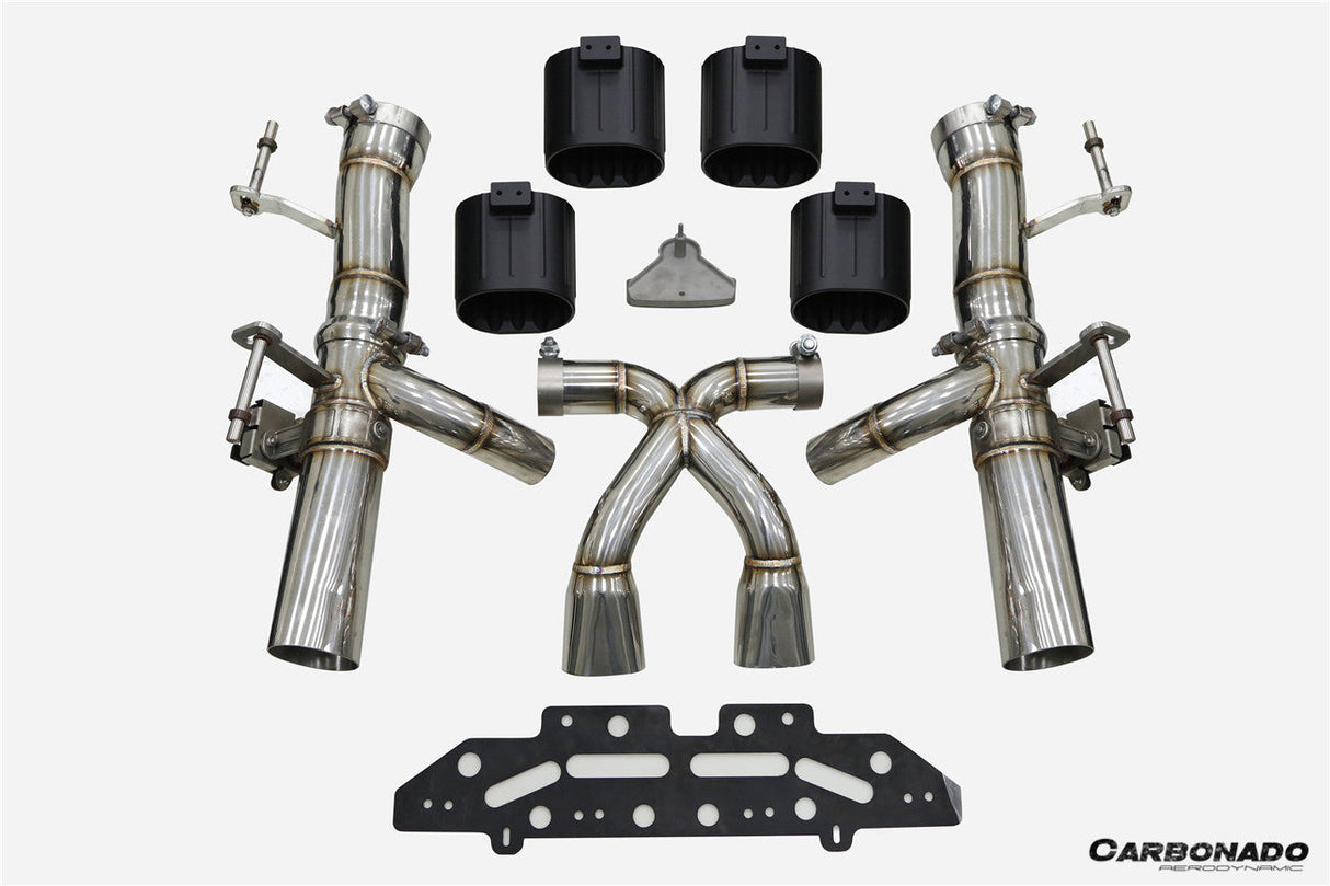 2020-UP Ferrari Autoclave Carbon Fiber Full Body Kit Carbonado (MSY) Fits: SF90 Spider