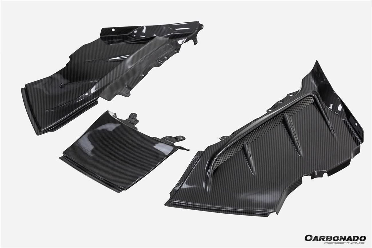 2020-UP Ferrari Autoclave Carbon Fiber Full Body Kit Carbonado (MSY) Fits: SF90 Stradale