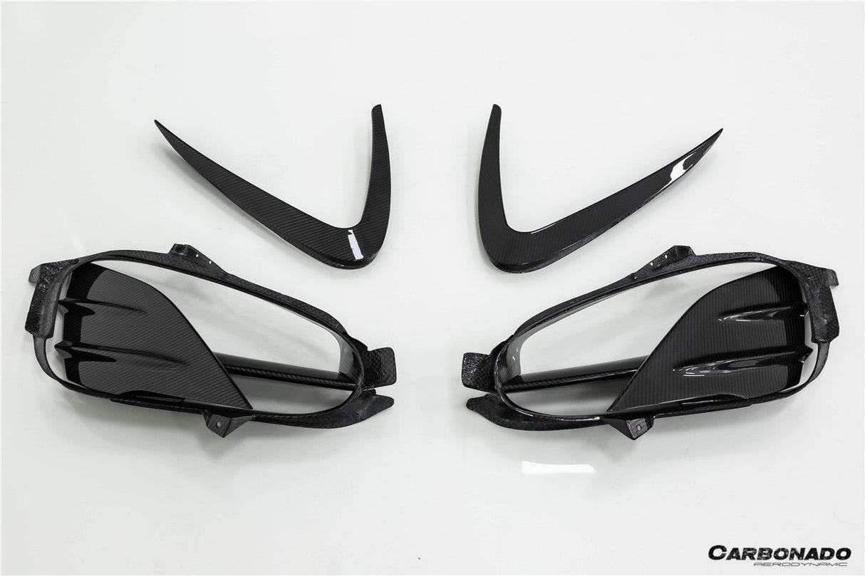 2020-UP Ferrari Autoclave Carbon Fiber Full Body Kit Carbonado (MSY) Fits: SF90 Spider