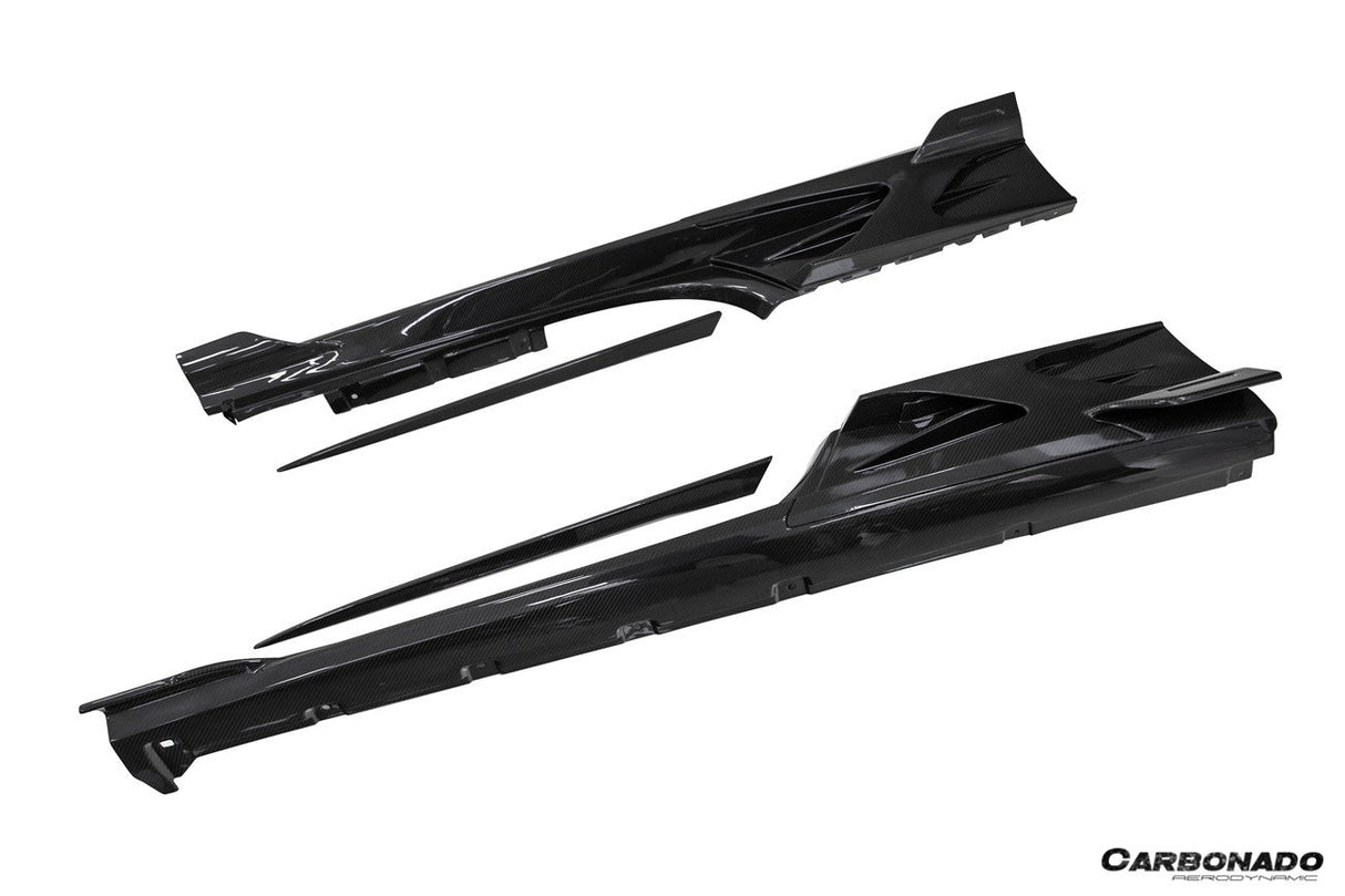 2020-UP Ferrari Autoclave Carbon Fiber Full Body Kit Carbonado (MSY) Fits: SF90 Stradale