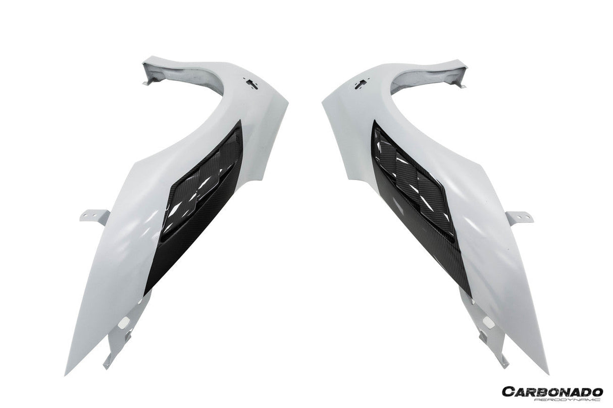 2020-UP Ferrari Autoclave Carbon Fiber Full Body Kit Carbonado (MSY) Fits: SF90 Spider