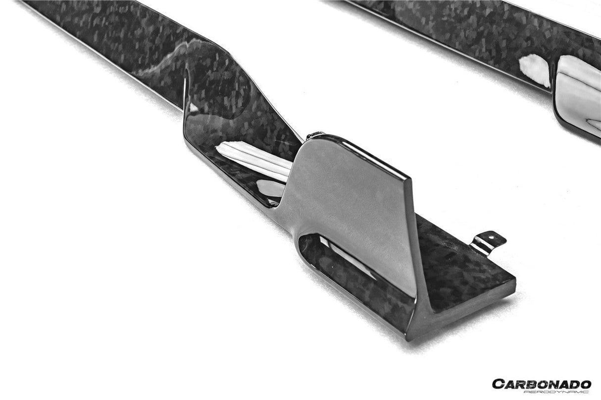 2020-UP Ferrari Autoclave Carbon Fiber Side Skirt Carbonado (MSY) Fits: SF90 Stradale and Spider