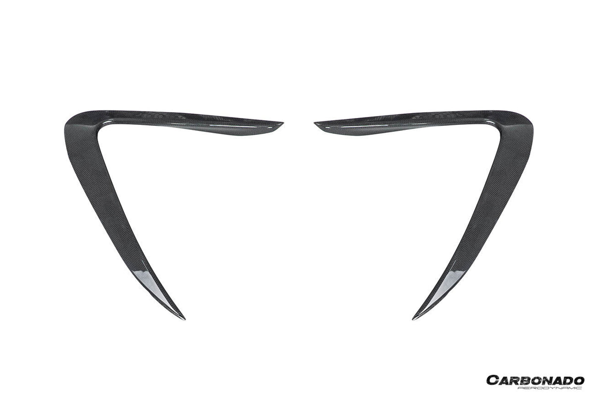2020-UP Ferrari Autoclave Carbon Fiber Quarter Panel Side Scoops Carbonado (MSY) Fits: SF90 Stradale and Spider