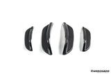 2020-UP Ferrari Autoclave Carbon Fiber Front Bumper Canards Carbonado (MSY) Fits: SF90 Stradale and Spider