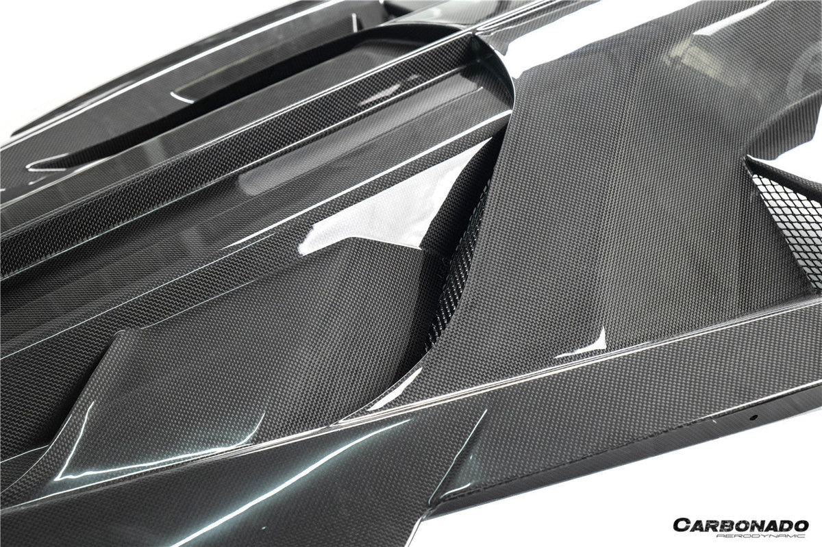 2020-UP Ferrari Autoclave Carbon Fiber Engine cover Carbonado (MSY) Fits: SF90 Stradale