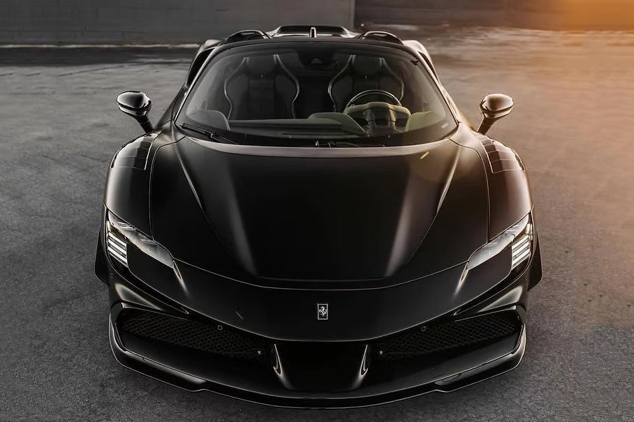 2020-UP Ferrari Autoclave Carbon Fiber Middle Front Lip Carbonado (RT) Fits: SF90 Stradale and Spider