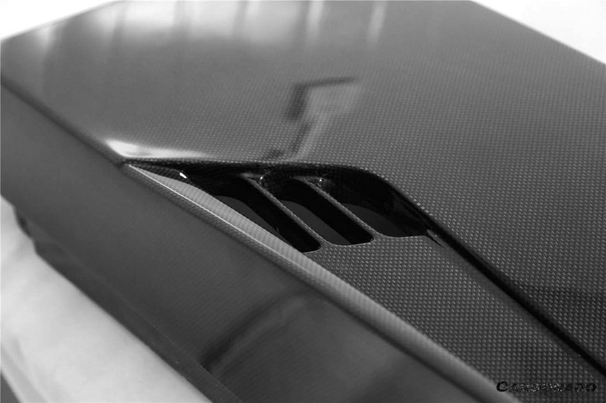 2020-UP Ferrari Autoclave Carbon Fiber Side Skirts Carbonado (RT) Fits: SF90 Stradale and Spider
