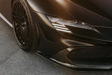 2020-UP Ferrari Autoclave Carbon Fiber Front Lip Carbonado (RT) Fits: SF90 Stradale and Spider