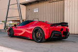 2020-UP Ferrari Autoclave Carbon Fiber Side Skirts Carbonado (RT) Fits: SF90 Stradale and Spider
