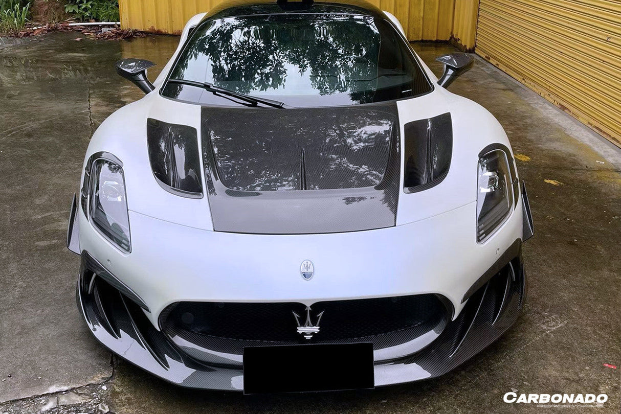 2020-2025 Maserati MC20 MSY Style DRY Carbon Fiber Front Lip