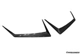 2021-2024 Lamborghini Huracan Autoclave Carbon Fiber Hood Vent Trim Carbonado (VX) Fits: STO
