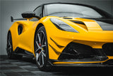 2021-2024 Lotus Emira NYO MNK Style Dry Carbon Fiber Front Bumper canards