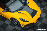 2021-2024 Lotus Emira NYO MNK Style Dry Carbon Fiber Front Bumper canards