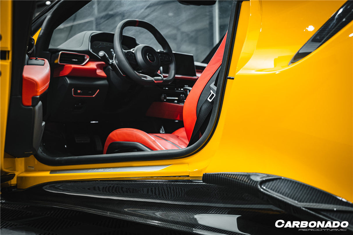 2021-2024 Lotus Emira NYO MNK Style Dry Carbon Fiber Door Sills
