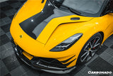 2021-2024 Lotus Emira NYO MNK Style Dry Carbon Fiber Front Bumper Side Splitter