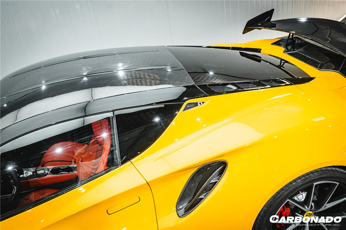 2021-2024 Lotus Emira NYO MNK Style Dry Carbon Fiber Quarter Panel Side Scoops