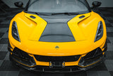 2021-2024 Lotus Emira NYO MNK Style Dry Carbon Fiber Front Bumper Vent Trims