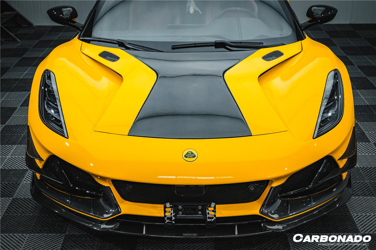 2021-2024 Lotus Emira NYO MNK Style Dry Carbon Fiber Hood