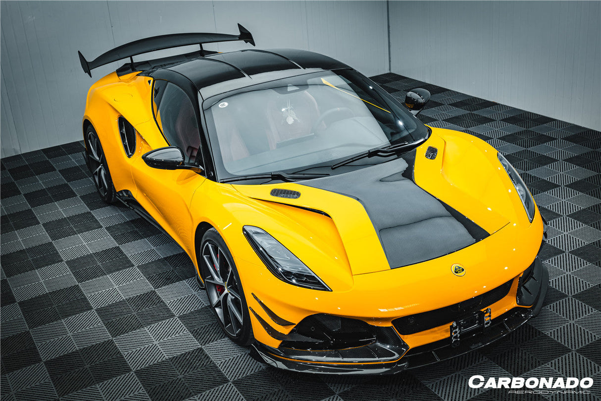 2021-2024 Lotus Emira NYO MNK Style Dry Carbon Fiber Front Lip