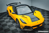 2021-2024 Lotus Emira NYO MNK Style Dry Carbon Fiber Front Bumper Side Splitter