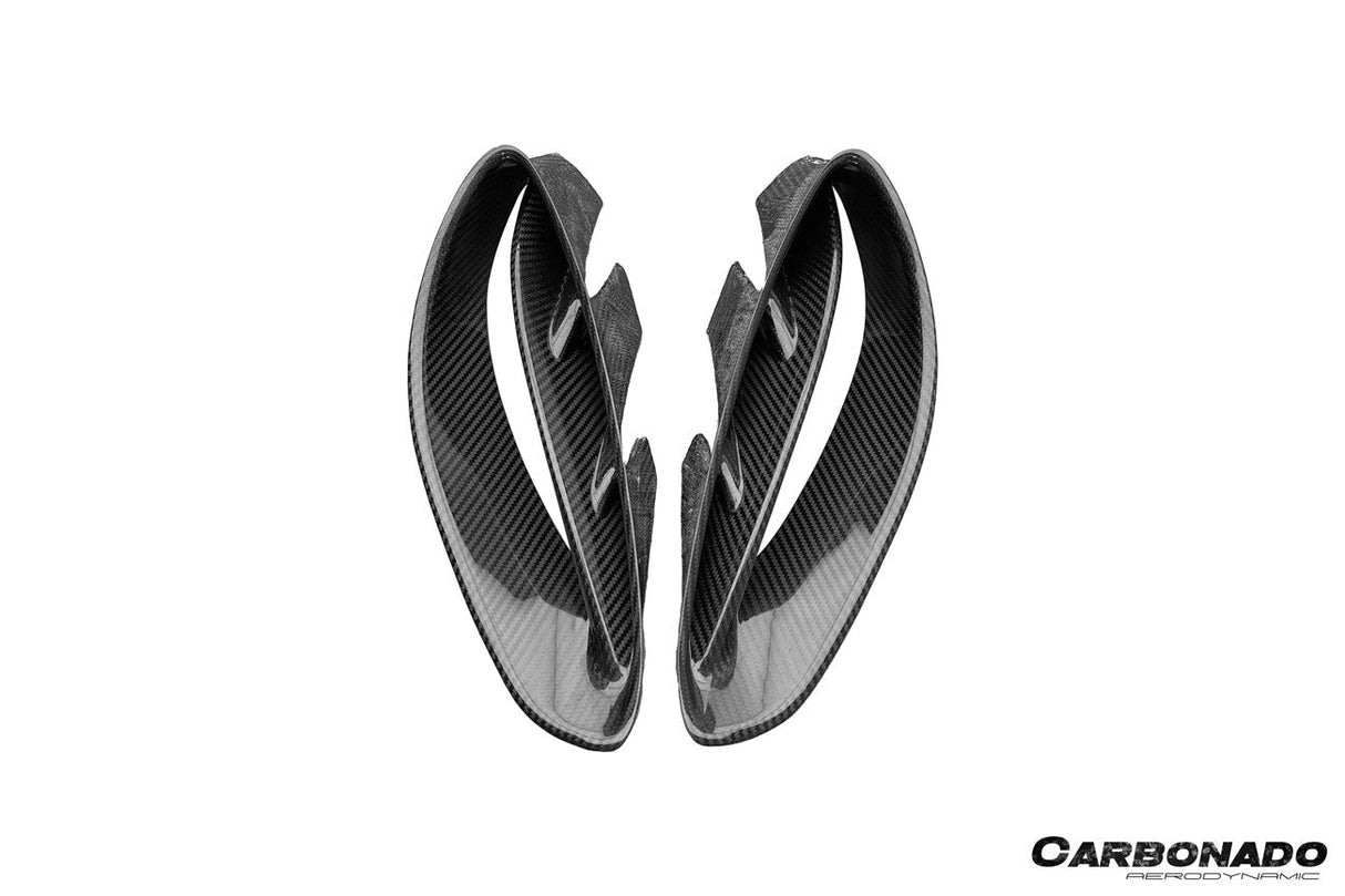 2021-2024 Lotus Emira NYO MNK Style Dry Carbon Fiber Quarter Panel Side Scoops