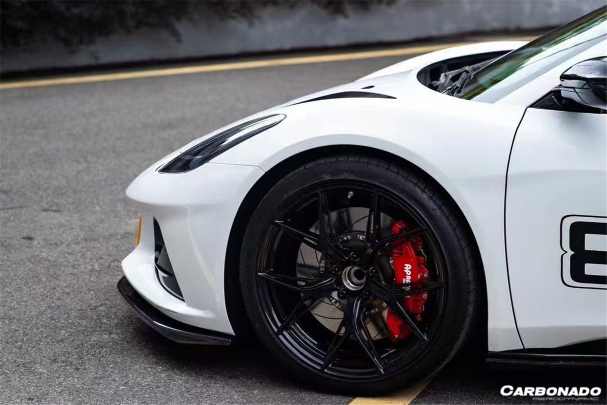 2021-2026 Lotus Autoclave Carbon Fiber Front Lip Carbonado (GT4) Fits: Emira NYO