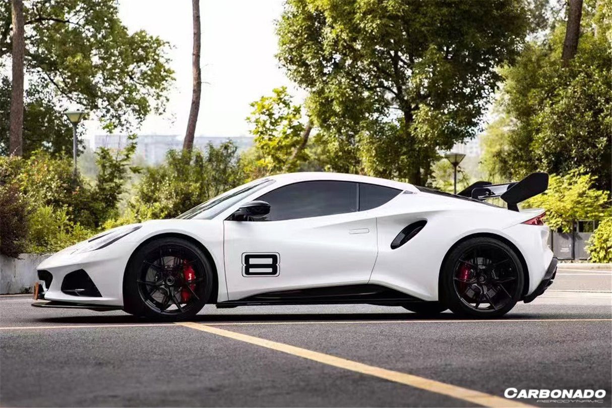 2021-2026 Lotus Autoclave Carbon Fiber Side Skirts Carbonado (GT4) Fits: Emira NYO