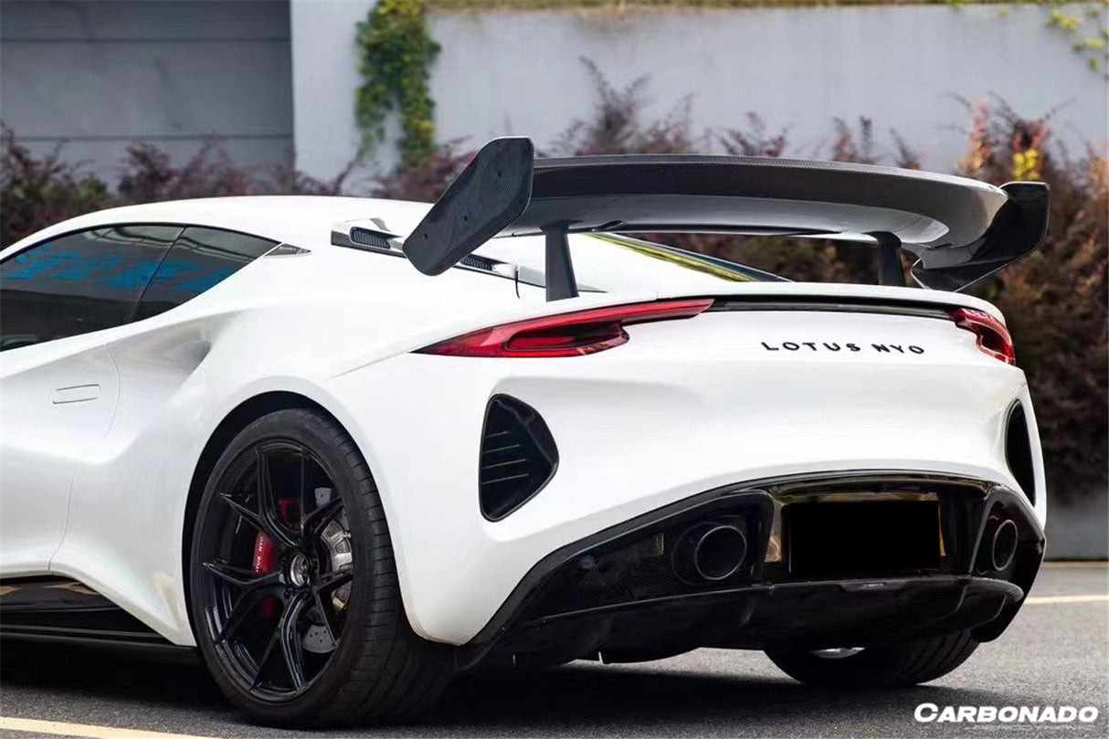 2021-2026 Lotus Autoclave Carbon Fiber Trunk Wing Spoiler Carbonado (GT4) Fits: Emira NYO