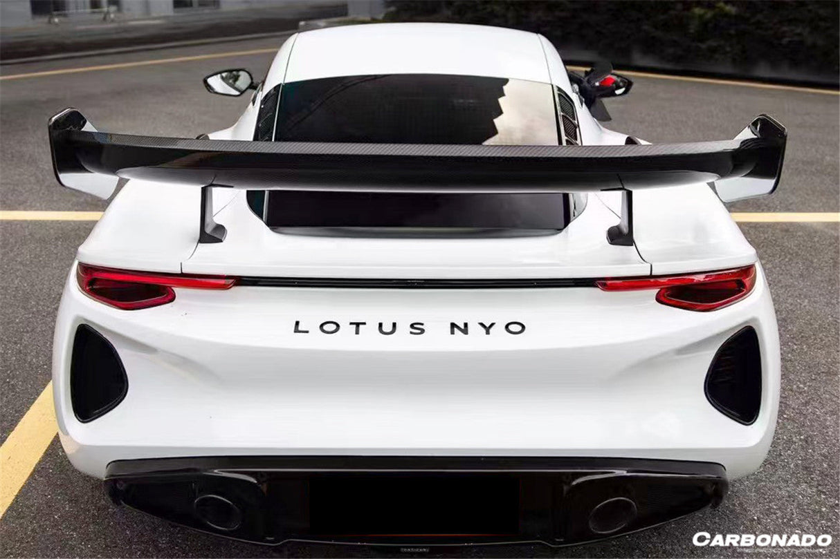 2021-2026 Lotus Autoclave Carbon Fiber Trunk Wing Spoiler Carbonado (GT4) Fits: Emira NYO