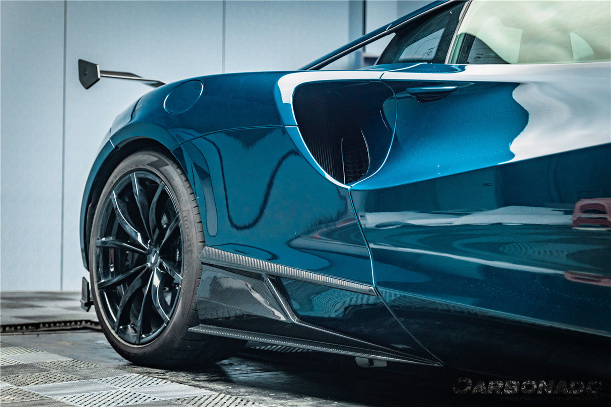 2023-UP McLaren Artura Coupe | Spider AM Style Autoclave Carbon Fiber Side skirt