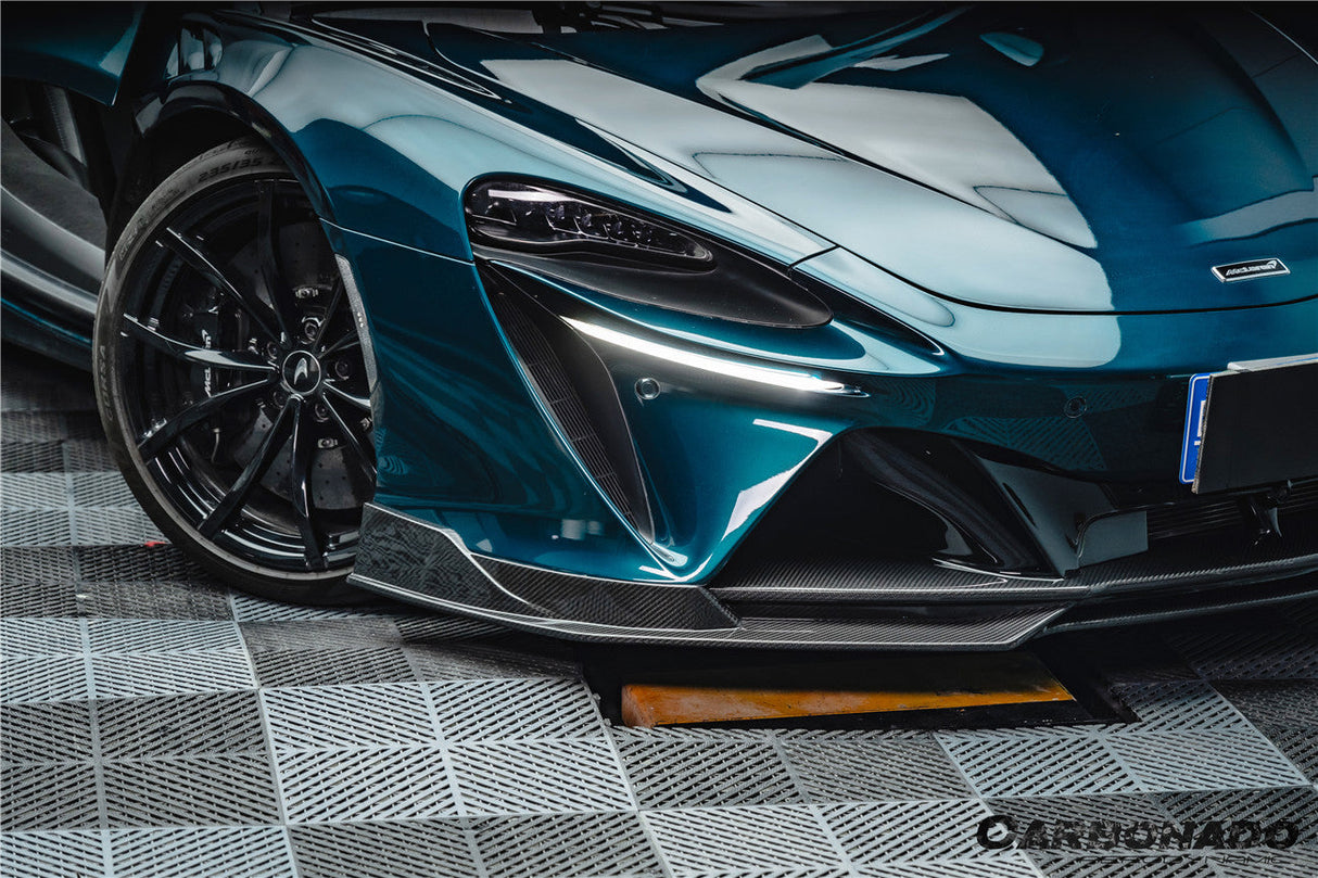2023-UP McLaren Artura Coupe | Spider AM Style Autoclave Carbon Fiber Front Lip