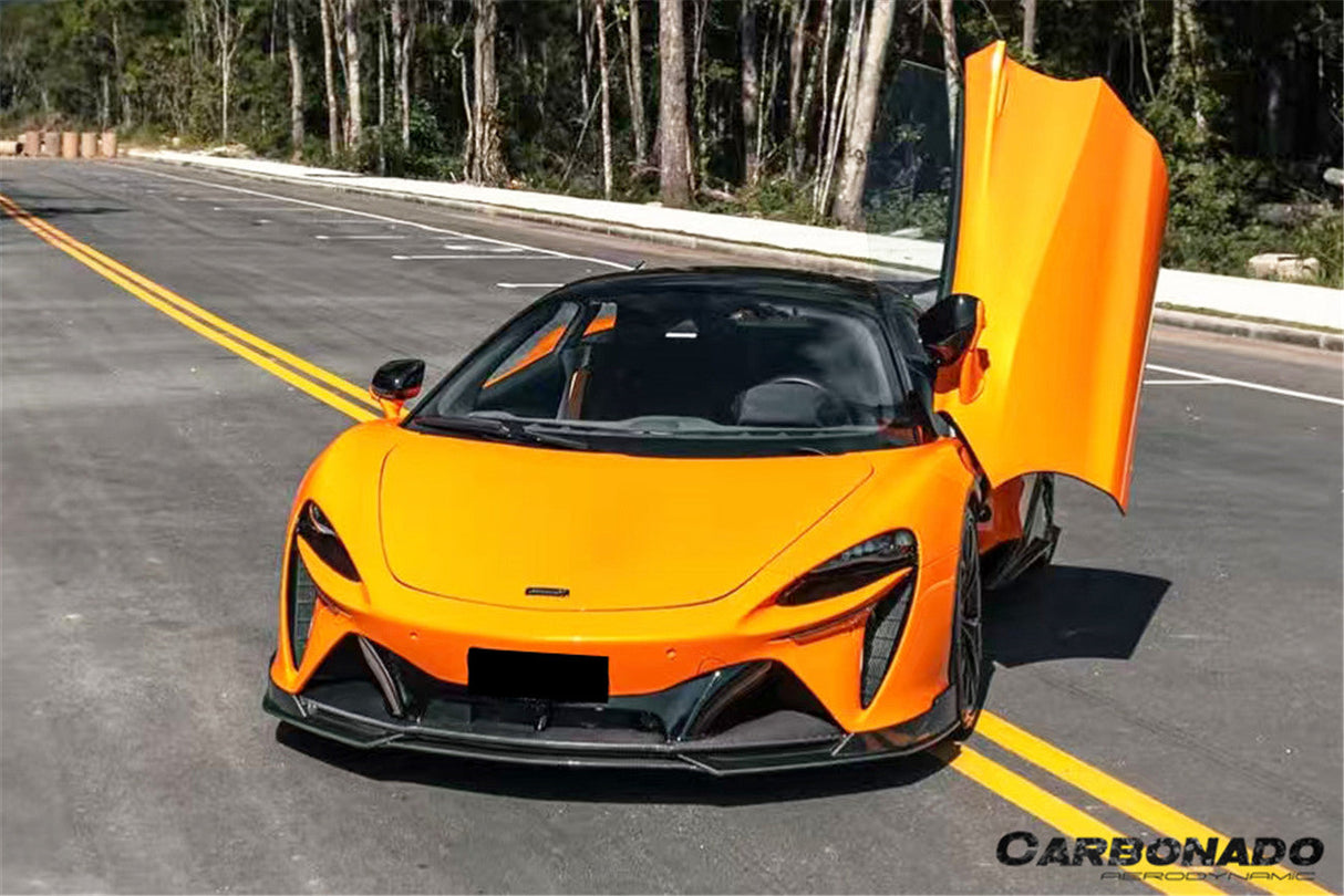 2023-UP McLaren Artura Coupe | Spider AM Style Autoclave Carbon Fiber Front Lip