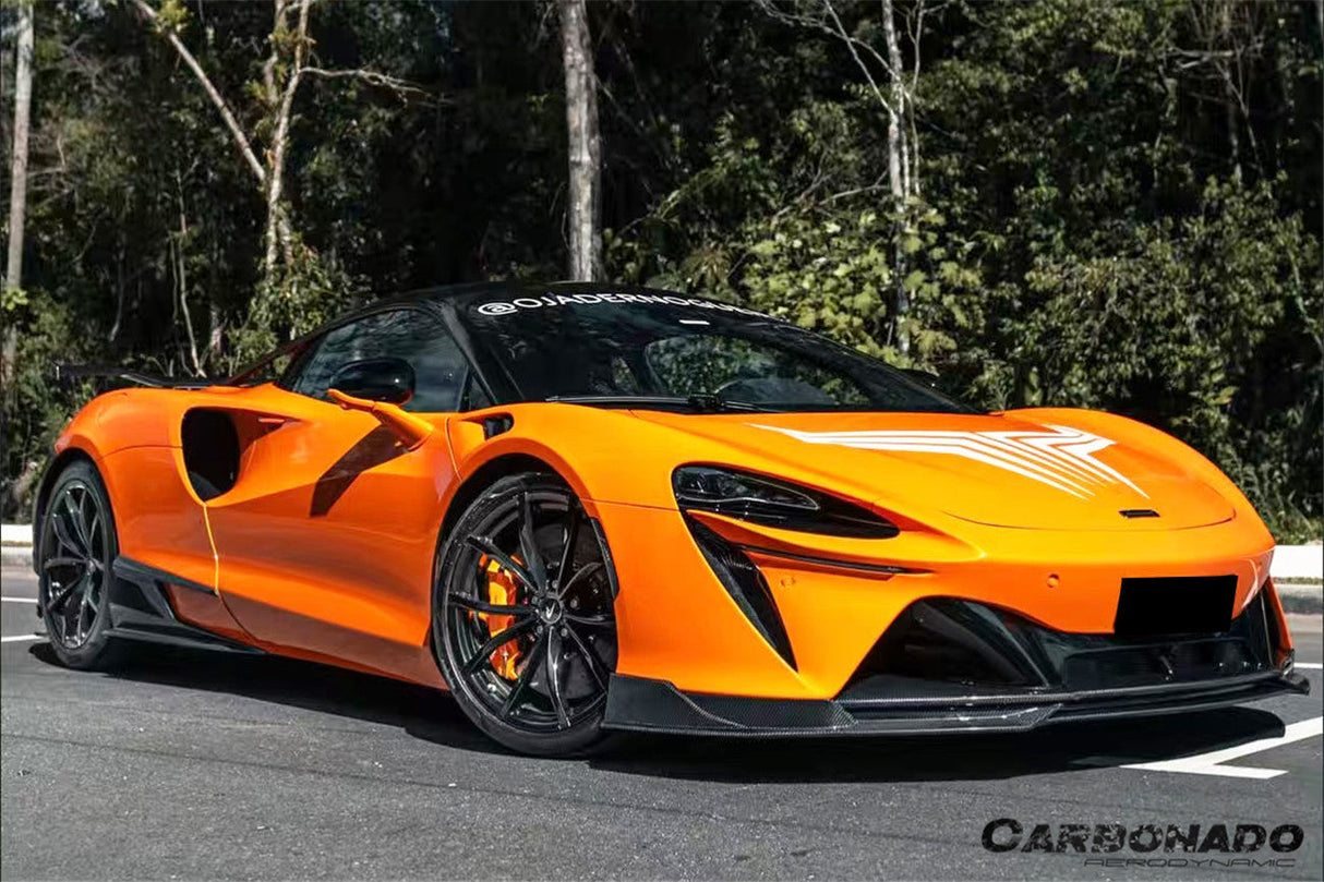 2023-UP McLaren Artura Coupe | Spider AM Style Autoclave Carbon Fiber Front Lip
