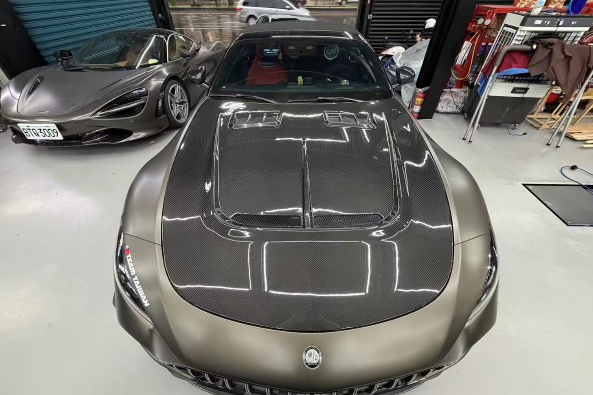 2022-2026 Mercedes Benz R232 Autoclave Carbon Fiber Hood Carbonado (MSY) Fits:  SL43, SL55 4MATIC, SL63 4MATIC, SL63 SE Performance