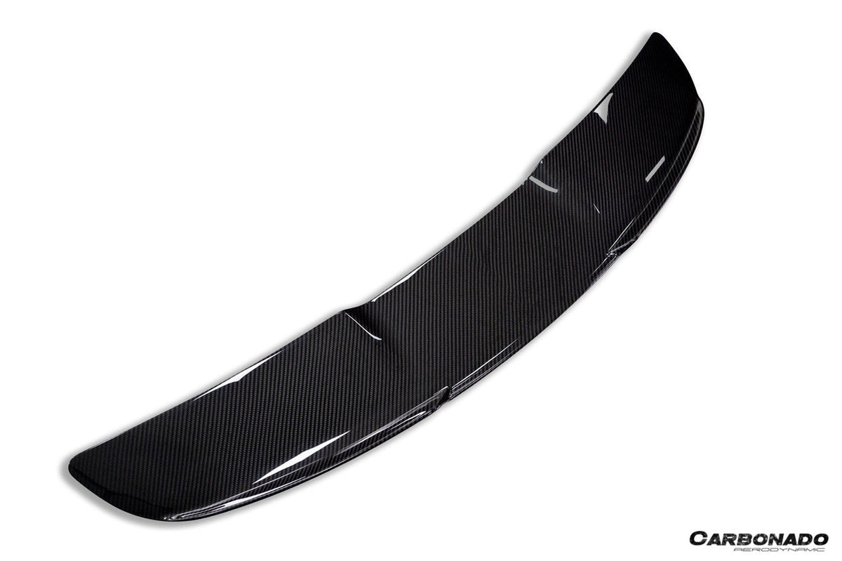 2022-2026 Mercedes Benz R232 Autoclave Carbon Fiber Trunk Spoiler Carbonado (MSY) Fits:  SL43, SL55 4MATIC, SL63 4MATIC, SL63 SE Performance