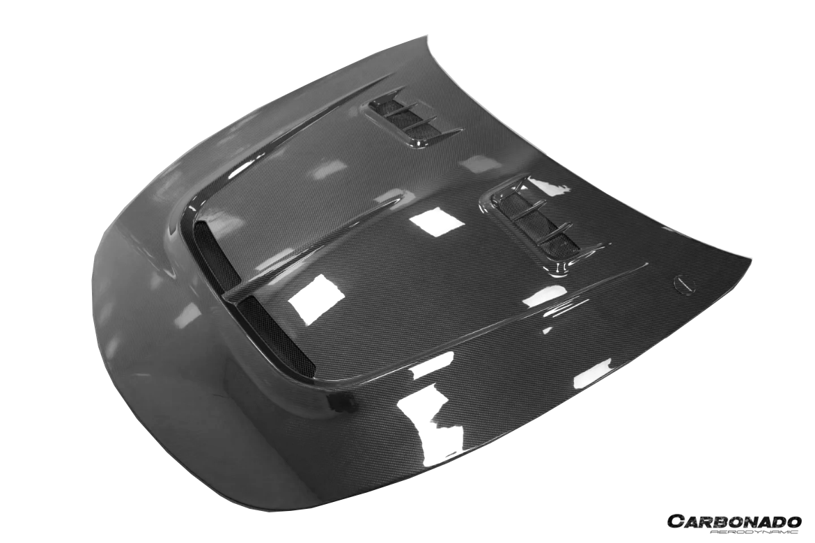 2022-2026 Mercedes Benz R232 Autoclave Carbon Fiber Hood Carbonado (MSY) Fits:  SL43, SL55 4MATIC, SL63 4MATIC, SL63 SE Performance