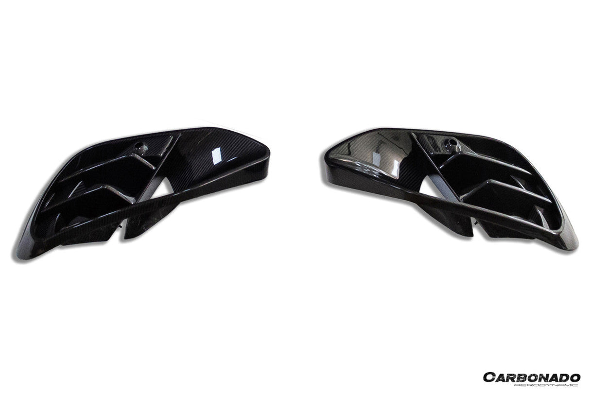 2022-2026 Mercedes Benz R232 Autoclave Carbon Fiber Front Bumper Vent Carbonado (MSY) Fits: SL55 4MATIC, SL63 4MATIC, SL63 SE Performance