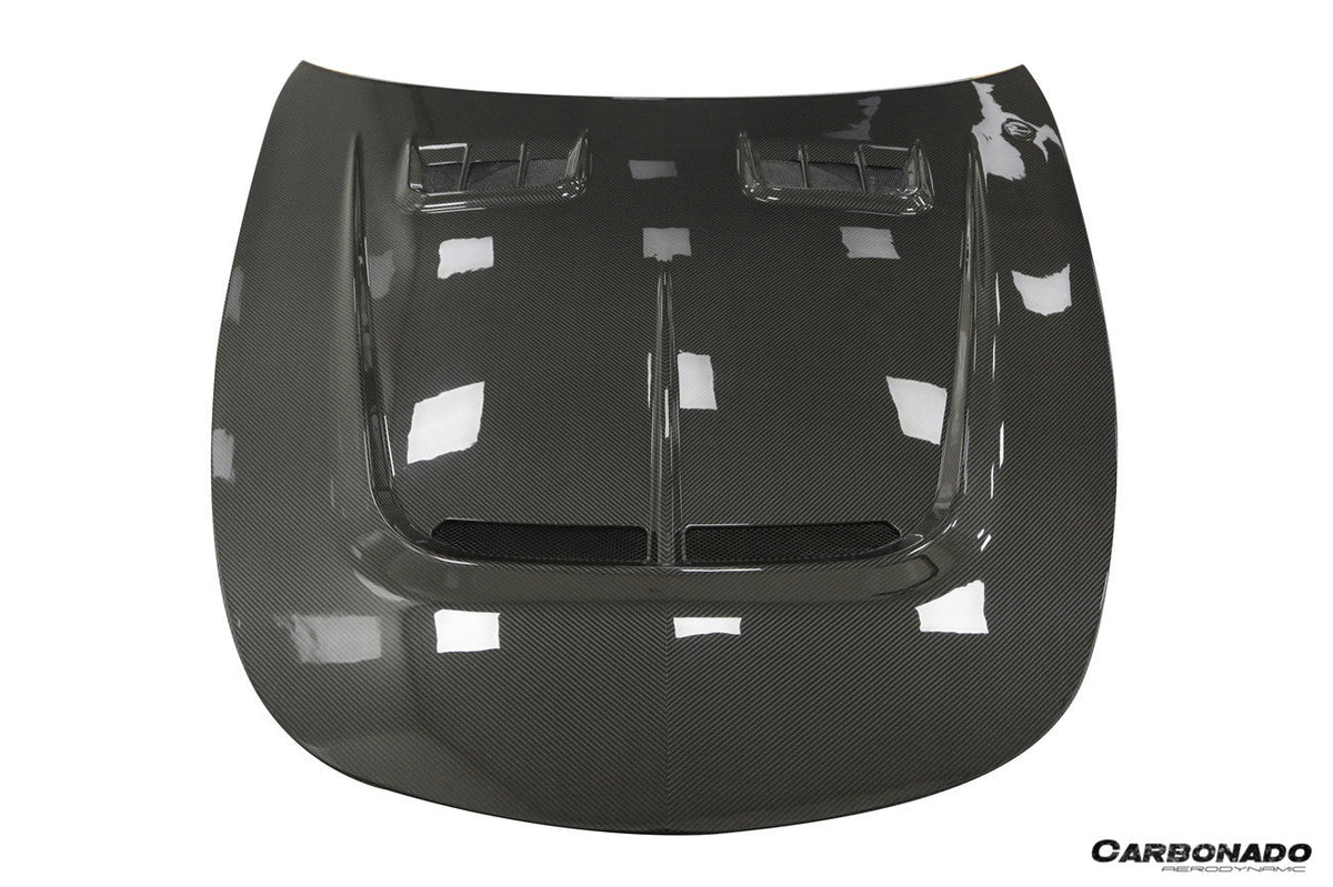 2022-2026 Mercedes Benz R232 Autoclave Carbon Fiber Hood Carbonado (MSY) Fits:  SL43, SL55 4MATIC, SL63 4MATIC, SL63 SE Performance