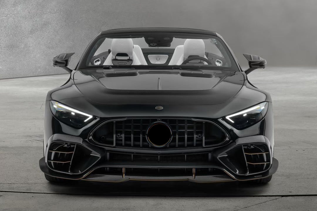 2022-2026 Mercedes Benz R232 Autoclave Carbon Fiber Front Lip Carbonado (MSY) Fits: SL55 4MATIC, SL63 4MATIC, SL63 SE Performance