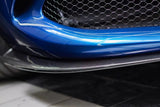 2022-2026 Ferrari 296 Type F171 OE Style Dry Carbon Fiber Front Lip Splitter | Fits GTB, GTS