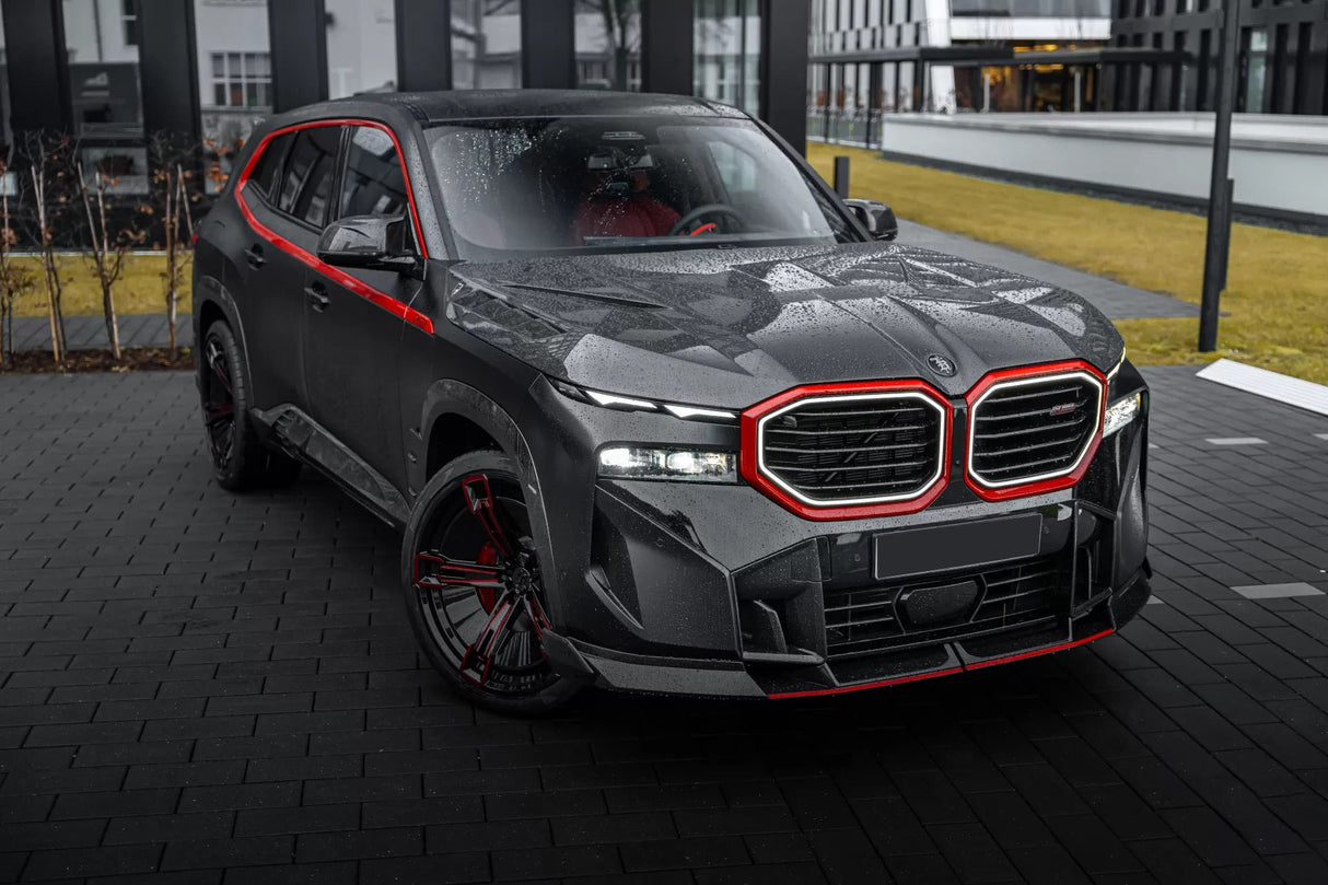 2023-2026 BMW XM G09 LD Style Dry Carbon Fiber Front Lip